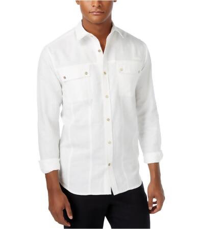 Sean John Mens Solid Button Up Shirt - Big 4X