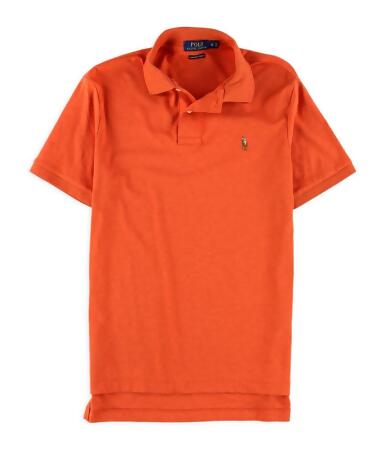 Ralph Lauren Mens Classic-Fit Cotton Rugby Polo Shirt - S