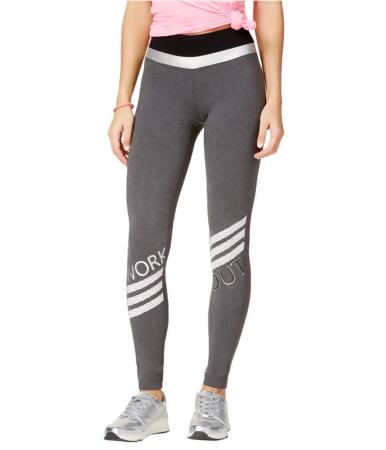 Material Girl Womens Shiny Compression Athletic Pants - XS