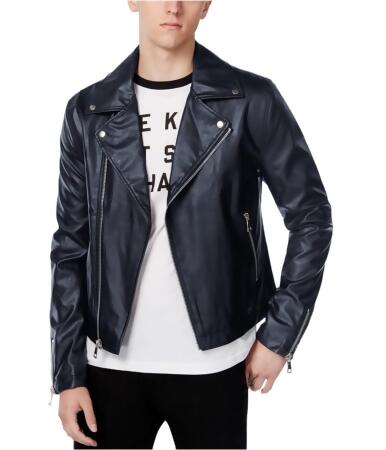Wht Space Mens Casual Motorcycle Jacket - M