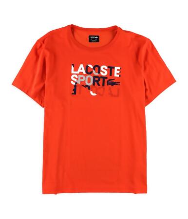 Lacoste Mens Sports Printed Graphic T-Shirt - 4XL