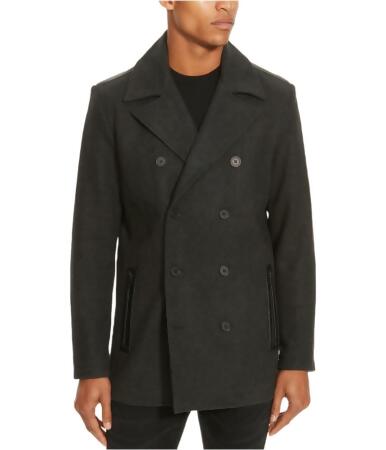 Kenneth Cole Mens Double Breasted Pea Coat - 2XL