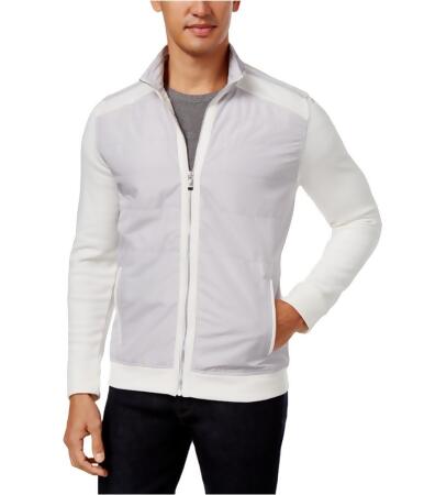 Calvin Klein Mens Colorblock Quilted Jacket - L
