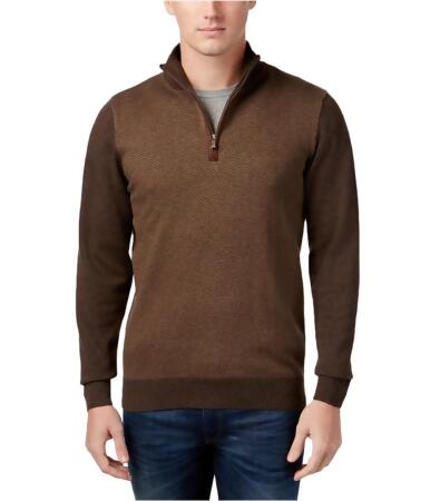 Tricots St Raphael Mens Quarter Zip Knit Sweater - XLT