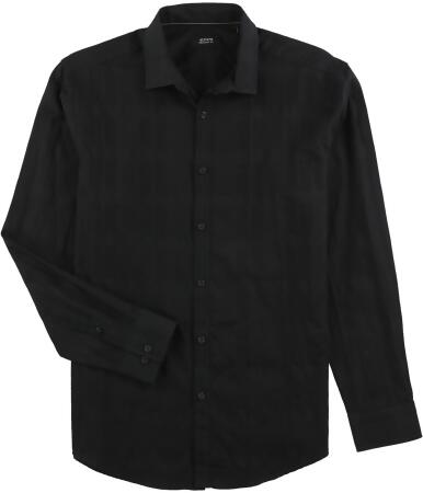 Alfani Mens Garrison Smooth Button Up Shirt - M