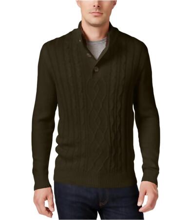 Tricots St Raphael Mens Faux Sherpa Pullover Sweater - XL