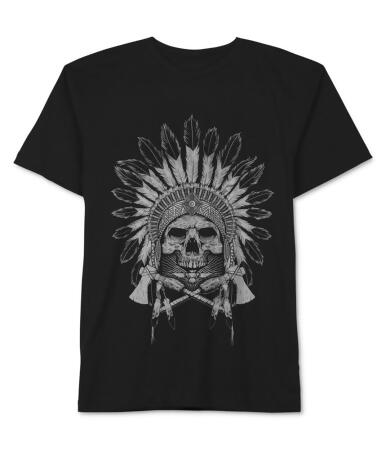 Jem Mens Native Skull Graphic T-Shirt - XL