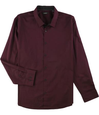 Alfani Mens Long Sleeve Button Up Shirt - M
