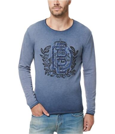 Buffalo David Bitton Mens Ficuba Ombre Embroidered Sweatshirt - XL
