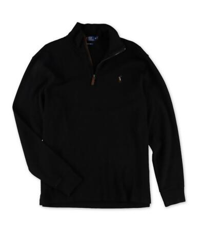 Ralph Lauren Mens Estate Rib Quarter-Zip Pullover Sweater - XS