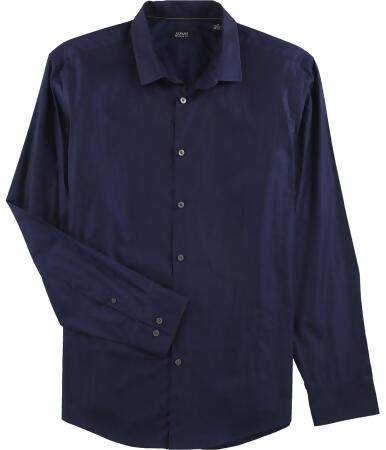 Alfani Mens Cotton Button Up Shirt - M