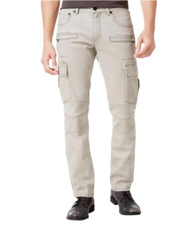 I-n-c Mens Contrast Stitching Casual Cargo Pants - 32