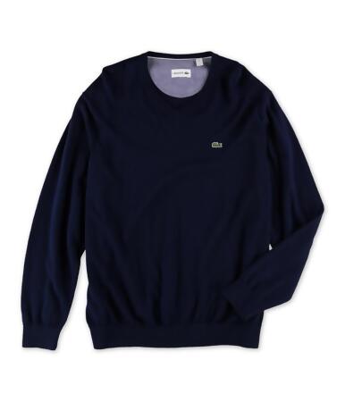 Lacoste Mens V-Neck Pullover Sweater - 3XL