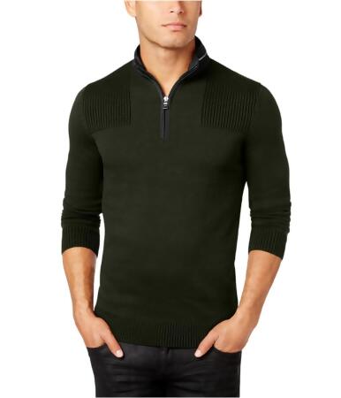 I-n-c Mens Quarter Zip Pullover Sweater - M