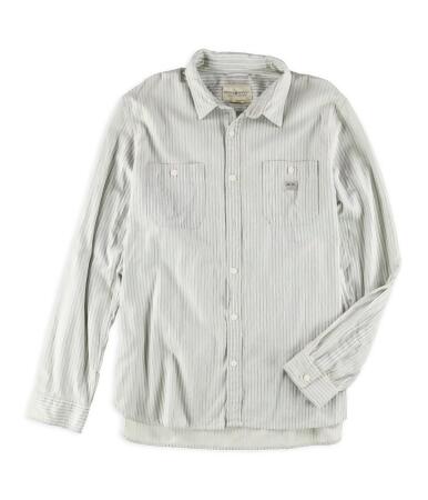 Ralph Lauren Mens Striped Button Up Shirt - L