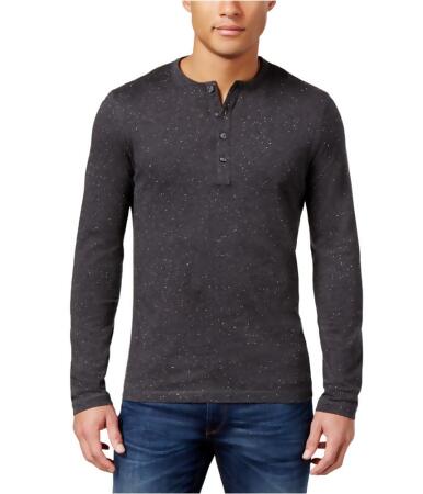 Michael Kors Mens Jasper Speckled Henley Shirt - 2XL