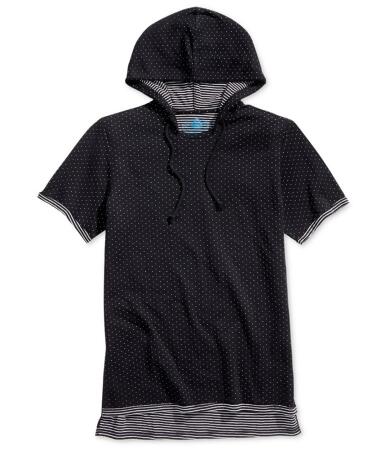 American Rag Mens Polka Dot Hoodie Sweatshirt - M