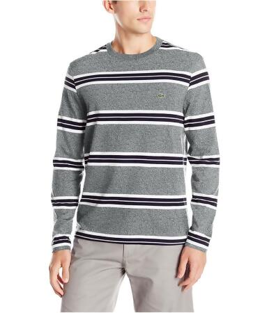 UPC 888464114149 product image for Lacoste Mens Striped Logo Basic T-Shirt - 9/4XL | upcitemdb.com