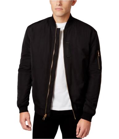 Wht Space Mens Padded Bomber Jacket - XL
