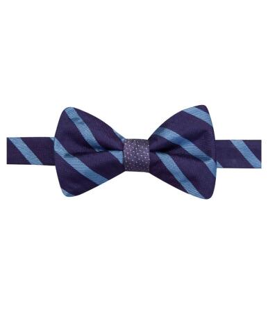 Ryan Seacrest Distinction Mens Stripe Dot Bow Tie - One Size