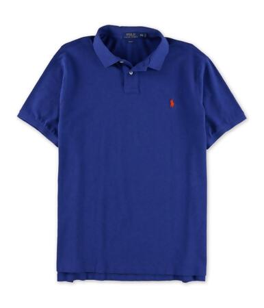 Ralph Lauren Mens Slim Fit Mesh Rugby Polo Shirt - 2XL