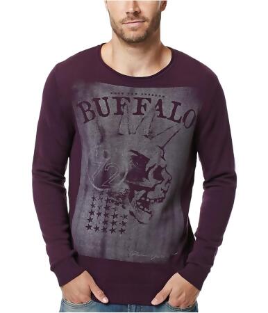 Buffalo David Bitton Mens Wicrane Print Pullover Sweater - M