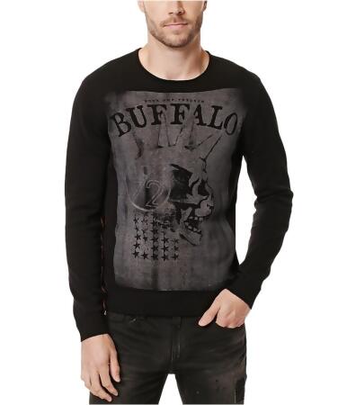 Buffalo David Bitton Mens Wicrane Print Pullover Sweater - XL