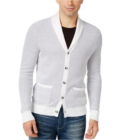 I-n-c Mens Crochet Cardigan Sweater - 2XL