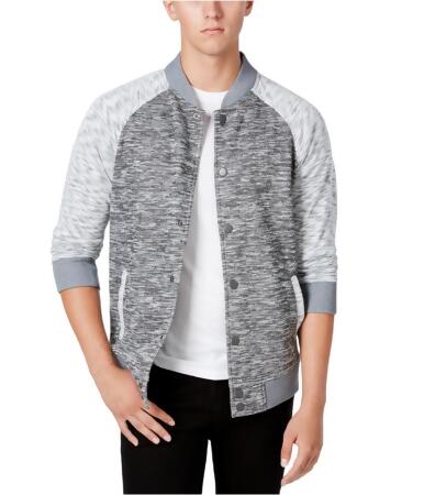 Ring Of Fire Mens Heathered Bomber Jacket - S