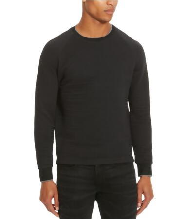 Kenneth Cole Mens Quilted Pullover Sweater - M