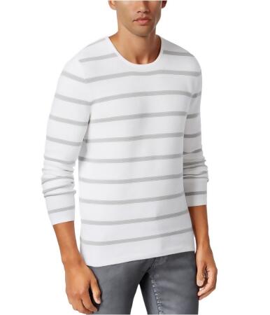 I-n-c Mens Ribbed Stripe Pullover Sweater - L