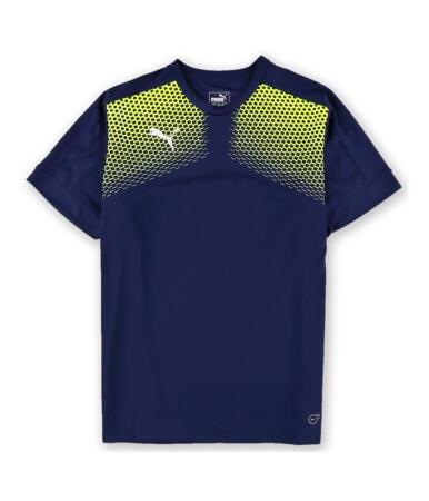 Puma Mens Textured Evo Performance Basic T-Shirt - L
