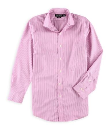 Ralph Lauren Mens Non Iron Button Up Dress Shirt - 16