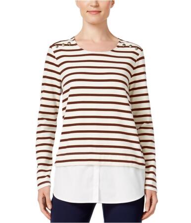 Style Co. Womens Layered Pullover Blouse - PXL