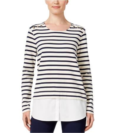 Style Co. Womens Layered Pullover Blouse - PXL