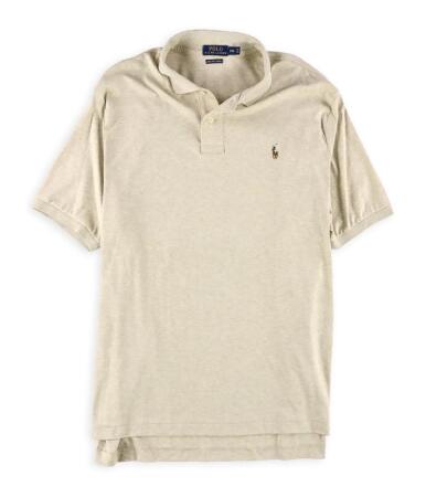 Ralph Lauren Mens Heathered Rugby Polo Shirt - 2XL