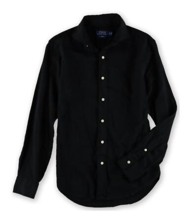 Ralph Lauren Mens Slim-Fit Twill Estate Button Up Shirt - S