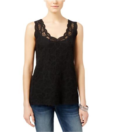 I-n-c Womens Lace Pullover Blouse - L