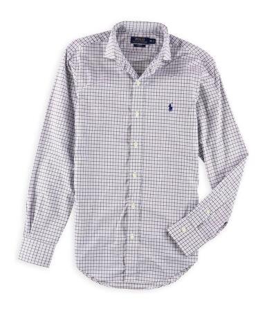 Ralph Lauren Mens Tatersall Button Up Shirt - XS