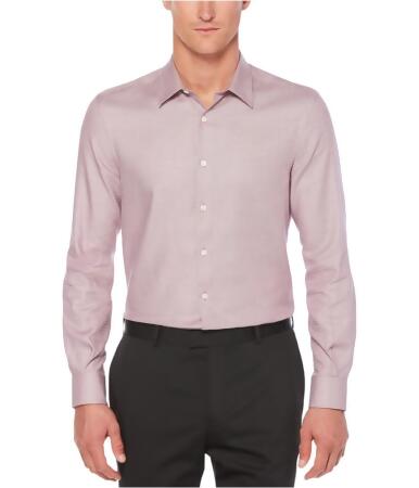 Perry Ellis Mens Geometric Long Sleeve Button Up Shirt - 2XL