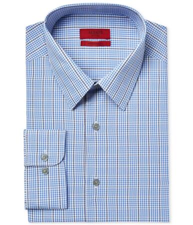 Alfani Mens Easy Care Fitted Button Up Dress Shirt - 17