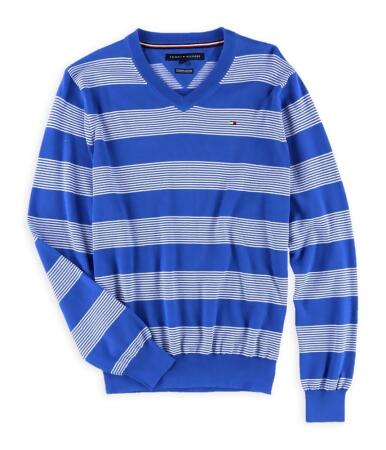 Tommy Hilfiger Mens Striped Pullover Sweater - S