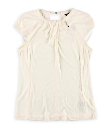 Ralph Lauren Womens Ruched Pullover Blouse - XL