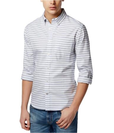 Tommy Hilfiger Mens Honu Stripe Button Up Shirt - 2XL