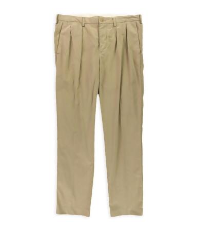 Ralph Lauren Mens Poplin Pleated Casual Chino Pants - 33