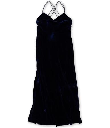 Ralph Lauren Womens Velvet A-Line Gown Dress - 14