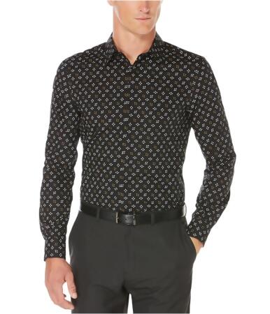 Perry Ellis Mens Non-Iron Button Up Shirt - S