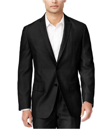 I-n-c Mens Solid Two Button Blazer Jacket - S