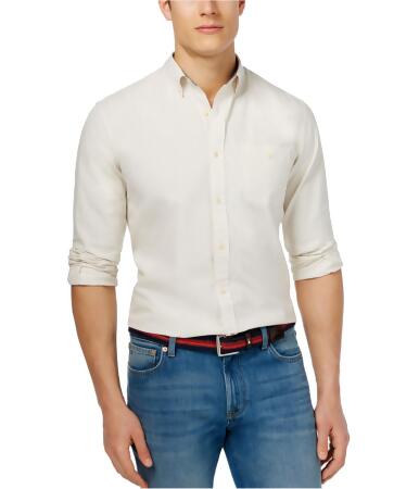 Tommy Hilfiger Mens Island Slub Button Up Shirt - 2XL