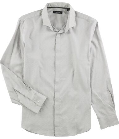 Alfani Mens Cotton Button Up Shirt - XL